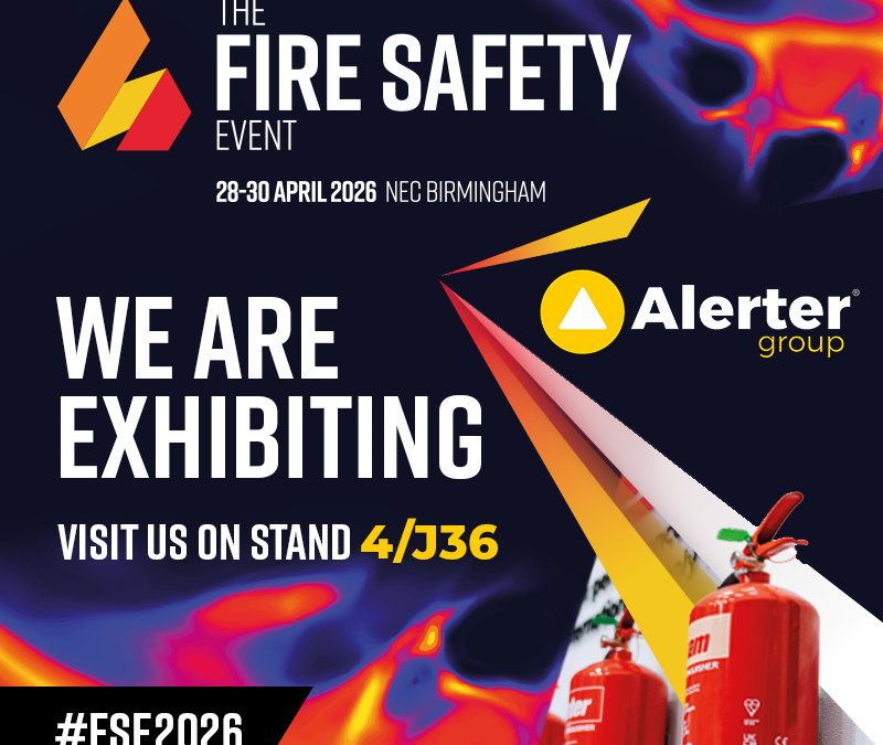 Deaf Alerter and Refuge Alerter on show at the Fire Safety Event 2026