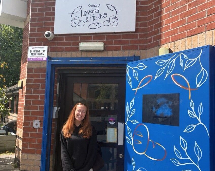 Volunteering in the community at Salford